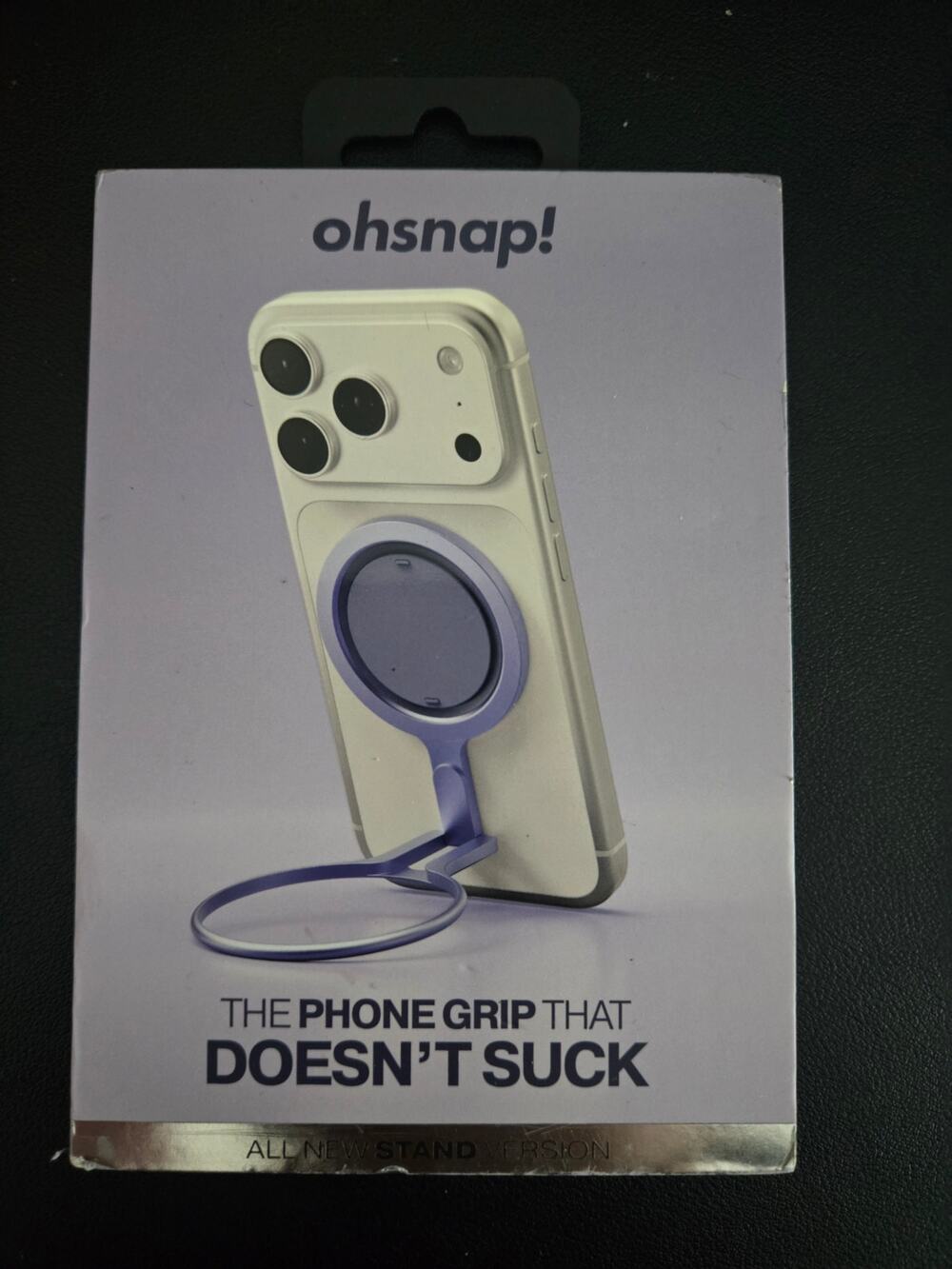 Ohsnap Grip 5 Magnetic Phone Grip Stand Magsafe - Orchid Slap